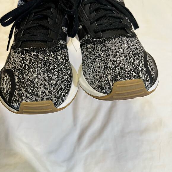 Adidas Men's Swift Essential Sneaker, Black/Black/White size 10 - Picture 13 of 14